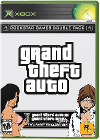 Grand Theft Auto Double Pack Xbox US box art